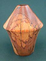 Image of an Beech hollow vessel made by Chris Rymer of Inside Out Wood Art